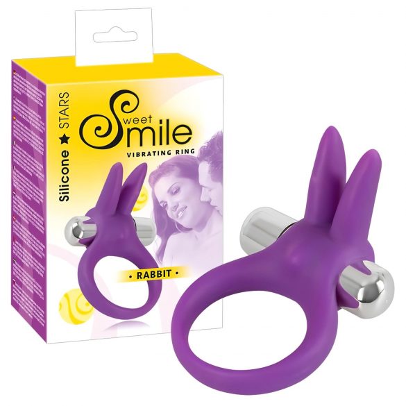 SMILE Lapin - anneau vibrant (violet)