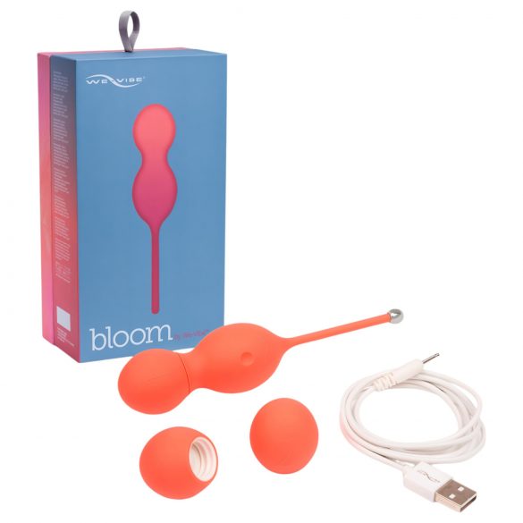 We-Vibe Bloom - boules de geisha avec poids interchangeables (orange)