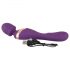 Javida Double - masseur vibrant (violet)