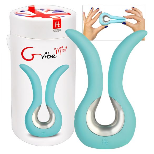 Mini G-vibe - Vibromasseur en silicone USB (menthe)