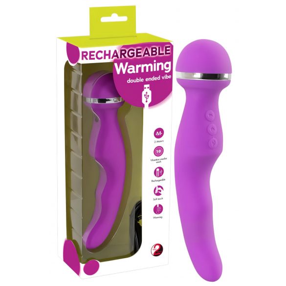 You2Toys - Warming - Vibromasseur chauffant rechargeable (rose)