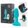 b-Vibe Rimming - Vibromasseur Anal à Perles Rotatives (Turquoise)