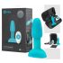 b-Vibe Rimming - Vibromasseur Anal à Perles Rotatives (Turquoise)