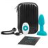 b-Vibe Rimming - Vibromasseur Anal à Perles Rotatives (Turquoise)