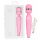 Baguette Douce - vibrateur massant rechargeable (rose)