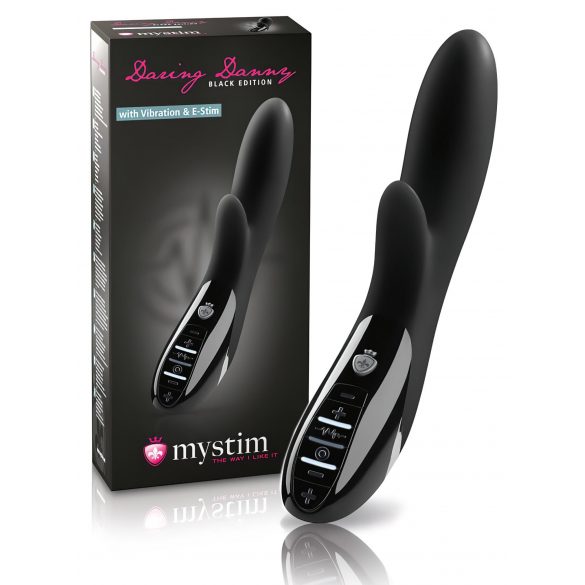 mystim Daring Danny - vibromasseur à électrostimulation (noir)