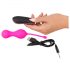 Boules d'Amour SMILE - Œuf Vibrant Rechargeable (rose)