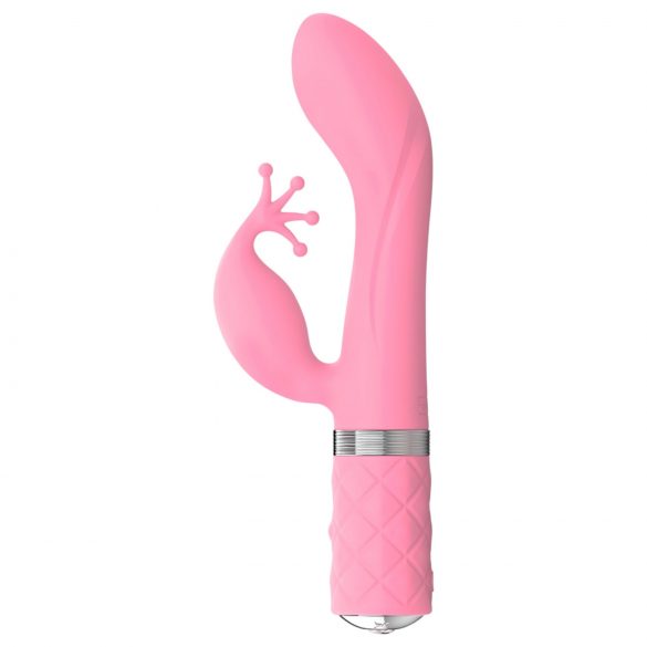 Pillow Talk Coquin - Vibrateur rechargeable double moteur G-spot (rose)