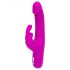 Happyrabbit Réaliste Slim - Vibrateur rechargeable avec stimulateur clitoridien (violet)