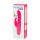 Happyrabbit Curve Slim - vibrateur waterproof rechargeable avec bras clitoridien (rose)