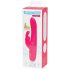 Happyrabbit Curve Slim - vibrateur waterproof rechargeable avec bras clitoridien (rose)