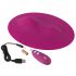 VibePad - Vibromasseur coussin avec 2 moteurs et télécommande (violet)