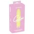 Cuties Mini Jaune - vibromasseur en silicone rechargeable