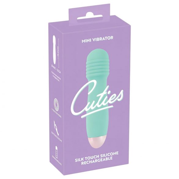 Cuties Mini Wand - vibromasseur rechargeable (vert)