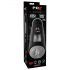 PDX Ultimate Milker - masturbateur pénien avec fonction de traite, rechargeable (noir)