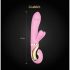 G-Vibe GRabbit - vibromasseur point G avec batterie rechargeable, 3 moteurs (rose)