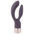 You2Toys Elegant Double - vibromasseur rechargeable avec stimulateur clitoridien (violet foncé)