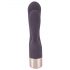 You2Toys Elegant Double - vibromasseur rechargeable avec stimulateur clitoridien (violet foncé)