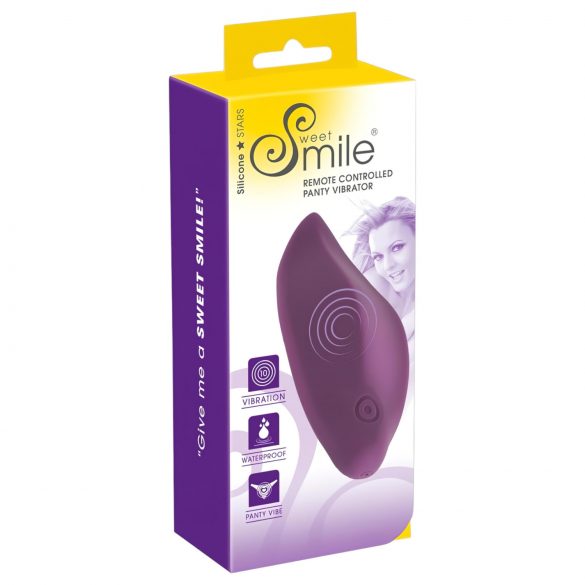 SMILE Panty - vibromasseur clitoridien rechargeable (violet)