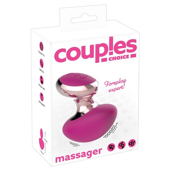 Choix des Couples - Mini-vibromasseur à piles (rose)