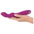 SMILE - vibromasseur flexible pour point A et point G (rose)