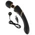 Baguette Cleopatra - vibrateur de massage rechargeable et étanche (noir)