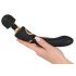 Baguette Cleopatra - vibrateur de massage rechargeable et étanche (noir)