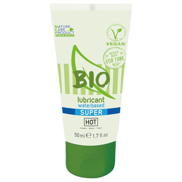 HOT Bio Super - Lubrifiant à base d'eau végan (50 ml)