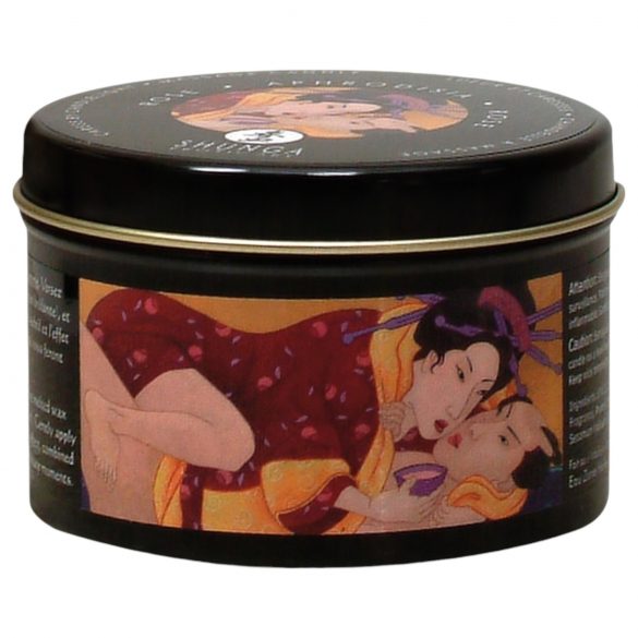 Bougie de massage Shunga - aphrodisiaque - rose (170ml)