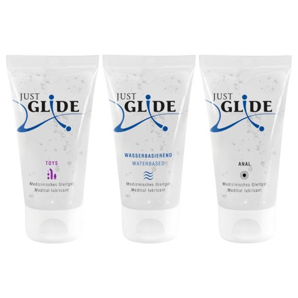 Just Glide coffret de lubrifiants (3x50ml)