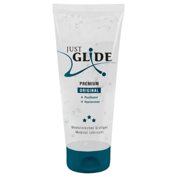 Just Glide Premium Original - Lubrifiant végan à base d'eau (200ml)