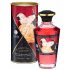 Shunga - huile de massage chauffante - champagne-fraise (100ml)