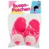 Chaussons en peluche roses - forme de seins