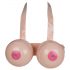 Bataille de Seins - bataille de seins gonflable et attachable (naturel)