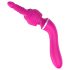 Lonely - Massager et vibromasseur point G 2 en 1 à tête interchangeable (rose)