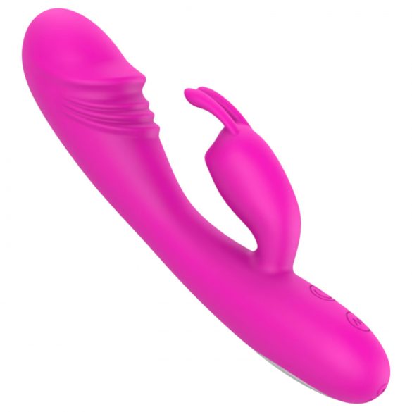 Lonely - vibromasseur rechargeable avec stimulateur clitoridien et point G (violet)