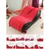 Coussin Magique - Mobilier BDSM Gonflable - Menottes - Grand (Rouge)