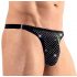 Svenjoyment - string pour homme avec strass (noir)