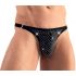 Svenjoyment - string pour homme avec strass (noir) - L