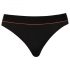 Svenjoyment - String homme en coton bio confortable (noir)