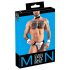 Svenjoyment - Ensemble de string de serveur pour hommes (noir-blanc)