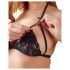 Cottelli - Ensemble en dentelle ouvert (noir) - XL