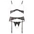 Abierta Fina - Charme de Perles - trio de lingerie - M