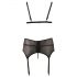 Cottelli Grande Taille - Ensemble de lingerie en dentelle (noir) - XXL