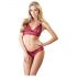 Cottelli - Ensemble soutien-gorge en dentelle (rouge)