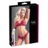 Cottelli - Ensemble soutien-gorge en dentelle (rouge) - M