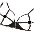 Abierta Fina - ensemble de soutien-gorge en dentelle scintillante (noir)