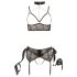 Cottelli Bondage - Ensemble de lingerie en dentelle (5 pièces) - M