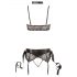 Cottelli Bondage - Ensemble de lingerie en dentelle (5 pièces) - M