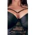 Cottelli Grande Taille - Soutien-gorge en dentelle à bretelles (noir) - 95E